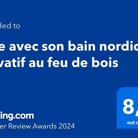 Pleubian Gite Avec Son Bain Nordique Privatif Au Feu De Bois מראה חיצוני תמונה