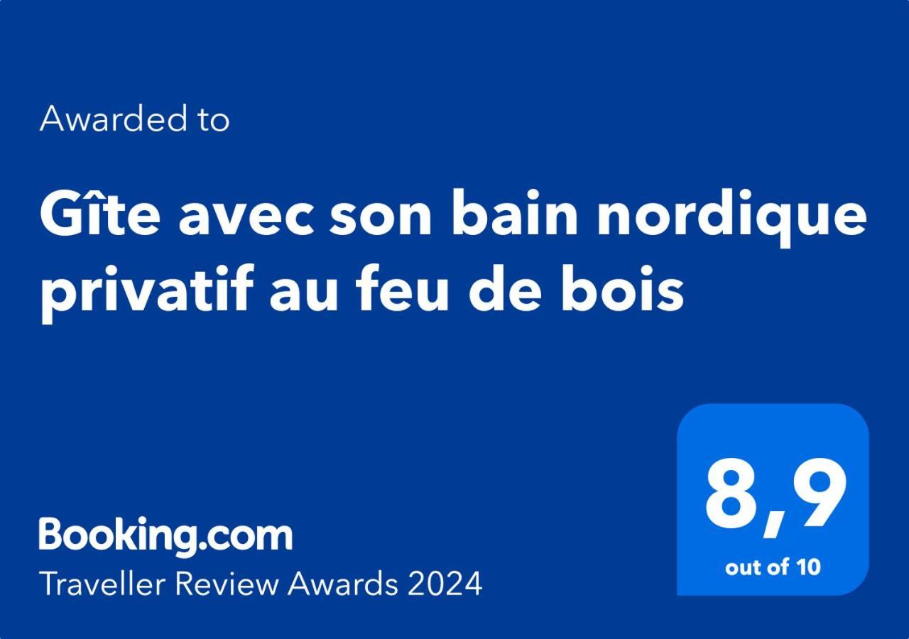 Pleubian Gite Avec Son Bain Nordique Privatif Au Feu De Bois מראה חיצוני תמונה
